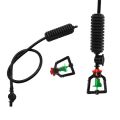 1-Set Hanging Micro Jet Sprinkler Set For Garden Water Irrigation, Full Circle Garden Irrigation Plastic Sprinkler For Field Crops, Vegetables, Nursery, Garden Irrigation.. 