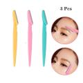 Eyebrow Face Razor 3 pcs Trimmer Shaper Shaver Blade Hair Remover Tool. 