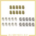 [ALMENCLA2] 10 Set Sew on Magnetic Snap Clasps Fastener DIY Purse Handbag Leather Craft. 