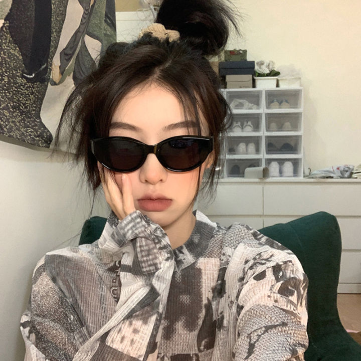 Personality%20Female%20Fashion%20Cat%20Eye%20Sunglasses%20Woman%20Vintage%20Black%20Gradient%20Sun%20Glasses%20Huiye%20-%20Image%203