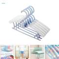 5 Pieces Kids Clothes Hangers Space Saving Laundry Infant Pant Hanger Windproof Extendable Baby Hangers for Closet Baby Boys Girls Toddlers. 