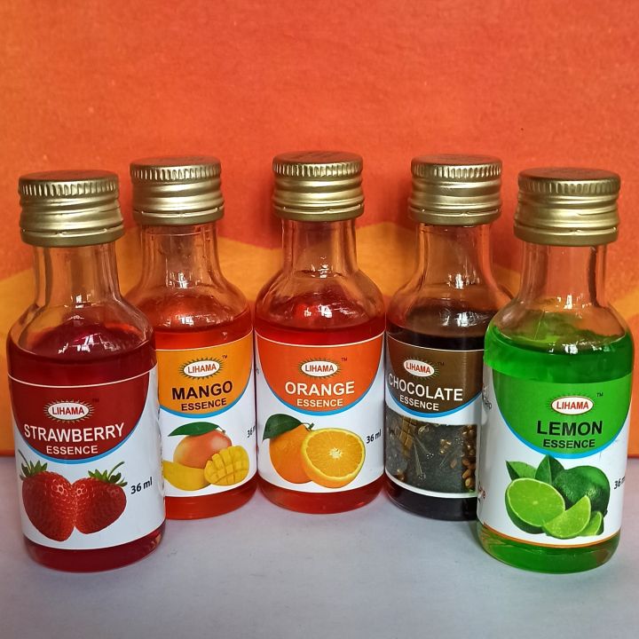 Lihama%20(%205%20Pcs%20)%20Combo%20Food%20Flavour%20Essence%20Set%20-%20Mango%20+%20Strawberry%20+%20Orange%20+%20Lemon%20+%20Chocolate%20-%2032%20ml%20x%205%20Pcs%20-%20Image%202