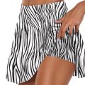 Women Sports Skort Skirt Summer Breathable Sweat Tennis Running Skort Skirt Casual Female Yoga Fitness Outdoor Jogger Shorts.