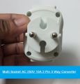 Multi Socket Plug Adapter AC Power Socket AC 250V 10A 2 Pin Power Plug To 3 Way 3 Point Socket Converter With LED Indicator Electrical Travel Adapter Converter. 