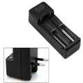 Universal double Charger For 3.7V 18650 16340 14500 Li-ion Rechargeable Battery.