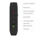 Ultrasonic Dog Repeller 3 Modes Portable Chargeable Dog Drive Device with Intelligent High Brightness Flashlight Dog Training Device with LED Indicator. 