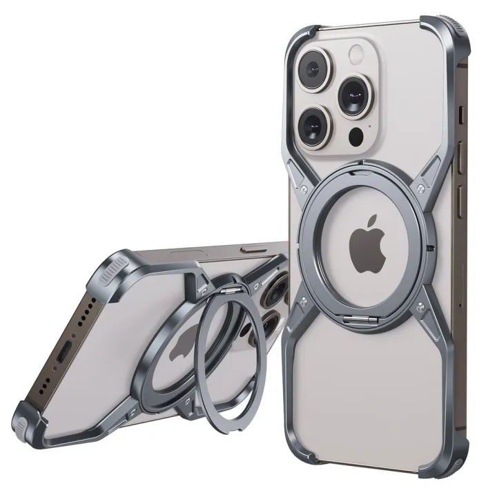 Metal%20Magnetic%20Case%20for%20iPhone%2016%20Pro%20Max%20Rotation%20Kickstand%20Frameless%20Design%20Bumper%20Cover%20-%20Image%208