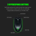 Razer Abyssus Essential Optical Gaming Mouse w/True 7200 DPI Optical Sensor/3 Hyperesponse Buttons Powered by Razer Chroma Ambidextrous Ergonomic Wired Computer Mice for Windows PC Gamers. 
