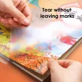 Book Cover - Anti-Scratch Transparent Diamond Matte Plastic Book Cover – Self-Adhesive Clear Protective Wrapper for Durable, Scratch-Resistant Protection. 
