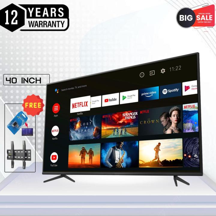 SONY PRO Full HD 40" Smart TV Voice Control Frameless Android Television