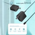 Suitable for Lenovo Square Notebook Adapter 65W Charger US Plug. 
