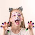 10pcs Sponge Finger Daubers Foam Painting Ink Pad Stamping Brush Scrapbooking Drawing Painting Art Crafts. 