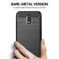 For NOKIA 2.3 carbon case Shockproof Clear back Cases Coverfor Back Cover  Phone Cases For NOKIA 2.3 back cover. 