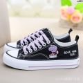 Junior High School Girls' Shoes Women's Versatile Student Canvas Shoes Women 2024 New Autumn Women Older Children's Sneakers Cloth Sports Shoes. 