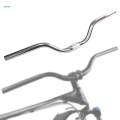Road Bike Handlebar Flat Bar Riser Bar for Road Bikes Accessories 54cm Aluminum Alloy. 