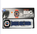 T900 Ultra Smart Watch for Men Women 2.09" Full Touch, Bluetooth Call, Sports, Sleeping Monitoring Smartwatch, Hiwatch Pro Series 8. 