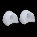 1Pair Silicone Toe Separator Hallux Valgus Corrector Bone Thumb Straightener Bunion Stretchers Protector Massage Foot Care Tools. 