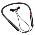 Lenovo HE05X Bluetooth 5.0 Earphones Sports Headphones Waterproof Wireless HIFI Sound Magnetic Neckband Headset Mic **Black**.