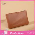 (New)Trendygirl lim Wallet Lychee Pattern Minimalit Wallet Coin Pure Money Cae.