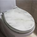 Ocean Pattern Resin Toilet Seat Slow-close No Noise Toilet Seat Cover For Household Hotel Toilet Seat Accessories.
