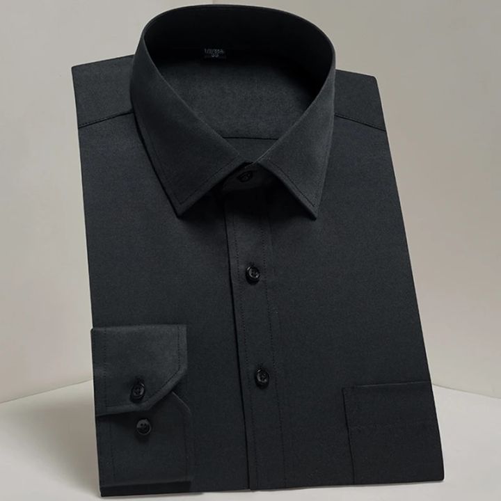 Men's%20Semi-formal%20Color%20Matching%20Long%20Sleeve%20Dress%20Shirt%20Comfy%20Regular%20Fit%20Button%20Up%20Classic%20Shirts%20For%20Business%20Activities%20-%20Image%207