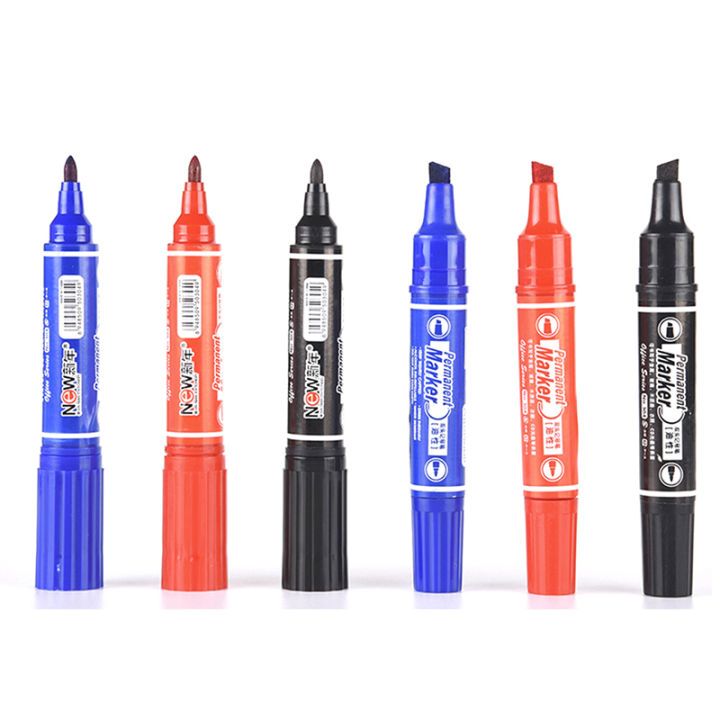 Water Proof Permanent MarkerBullet Office supplies Dual tips Permanent markers