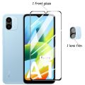 Tempered Glass For xiaomi redmi A1 Screen Protector redmi A1+ Camera protectors for redmi A 1 Glass Film redmiA1 película glass protector For redmi A1 plus accessories.