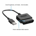 For PS2 to PS3 Controller Adapter PlayStation 2 to USB Cable for PC PlayStation3 - 310573106. 