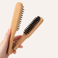 1Pcs Professional Hair Straightener Bristle Straight Hair Double Brush V-shaped Comb Clip Does Not Hurt Styling Tools DIY Home. 