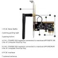 WiFi Wireless Smart Switch Relay Module Mini PCI-E Desktop Switch Card Restart Switch Turn On/OFF PC Remote Control. 