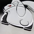 【Mary DAI Store】3D Metal Cute Rabbit Car sticker Emblem Badge Decals Car Styling DIY Accessories for Opel BMW audi.