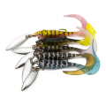 1Set Soft Swimbait Paddle Tail Lure Paddle Tail Swim Bait for Bass Trout Walleye Crappie. 