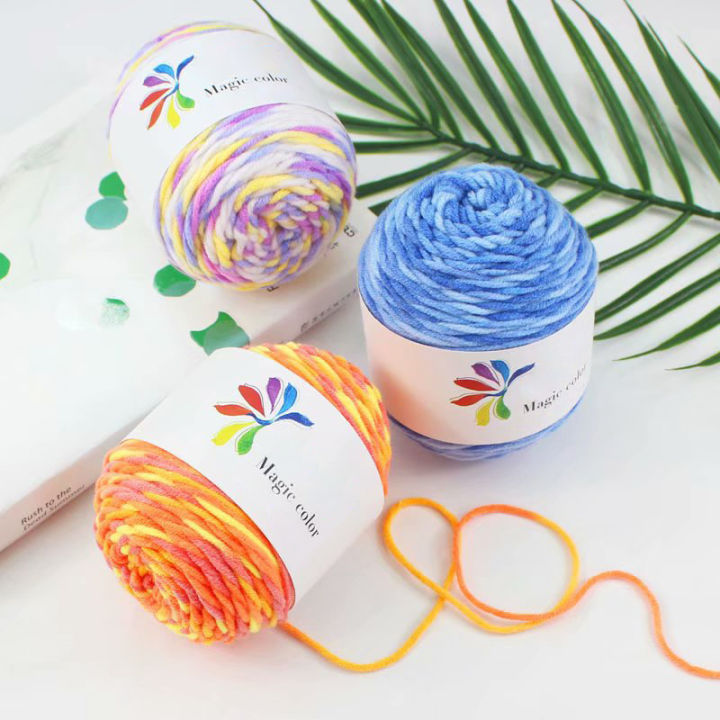 45g/Ball%20Colorful%20Wool%20Blended%20Yarn%20for%20Knitting%208%20Ply%20Hand%20Knitted%20Chunky%20Yarns%20Crochet%20Woven%20Sweater%20Scarf%20Doll%20DIY%20Crafts%20-%20Image%204