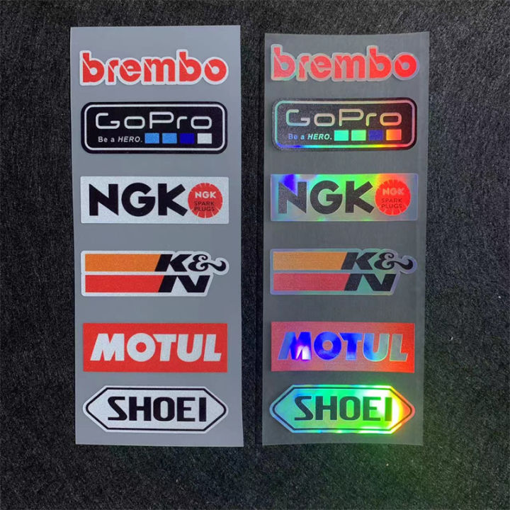 Motorcycle Racing Sponsor Sticker Windshield Fairing Motorcycle ...