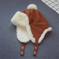 Kids Beanies Winter Baby Child Knitted Hat Kids Girls Russian Female Thicker Warm Caps Age For 2-6 Years Old Ushanka Hat 2019.