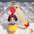 Premium Quality Silicone 3D Cute Cartoon Doll Keychain, Anime Character Keychains. 