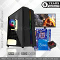Intel Core i7 Gaming Desktop Computer with 17 inch Monitor. 