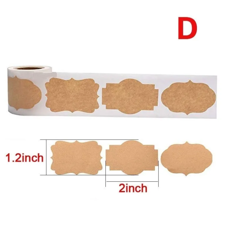 300Pcs/Roll%20Vintage%20Blank%20Paper%20Sealing%20Sticker%20DIY%20Kitchen%20Classification%20Baking%20Packaging%20Self-adhesive%20Paper%20Label%20Gift%20Tags%20-%20Image%209