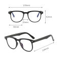 Fashion Anti-Blue Light Glasses Women Transparent Computer Glasses Anti Blue Light Square Eyewear Retro Glasses Frame Eyeglass.