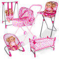 Play toys can be exported to trolleys, children's play dolls, swing package toys. 