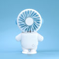 Outdoor travel usb handheld small fan mini spaceman astronaut charging student.