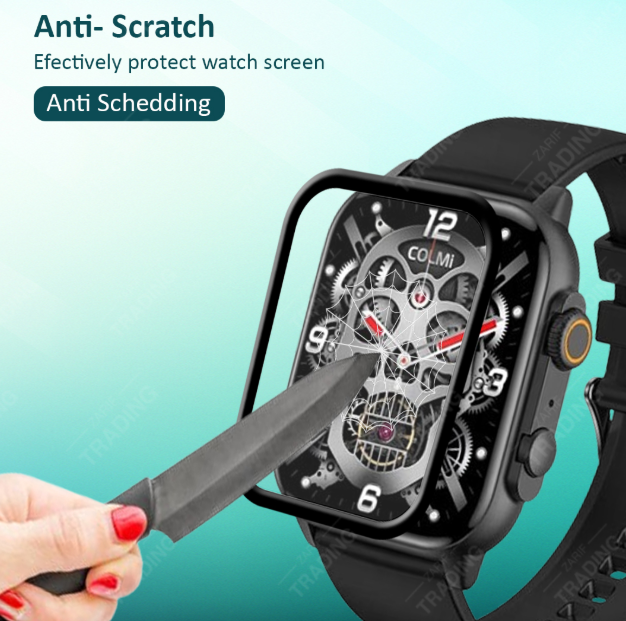 Colmi C81 Smartwatch Plastic Full Coverage Screen Protector