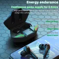 G11 TWS Stereo Bass Earbuds Gamer Touch Control Bluetooth Earphones Gaming Headsets Low Latency Wireless Headphones with Mic Waterproof. 
