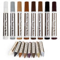 Solid Wood Grain Furniture Touch-up Pen Markers Crayons Filler Sticks Paint Pen Wooden Damaged Scratch Repair Woodworking Pen.