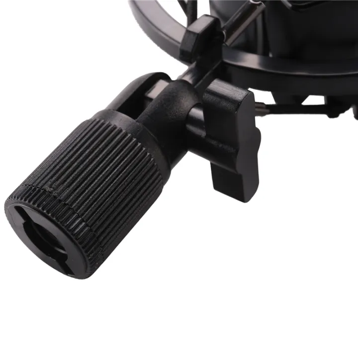 Load%20Mic%20Microphone%20Shock%20Mount%20Clip%20Holder%20Stand%20Radio%20Black%20-%20Image%202