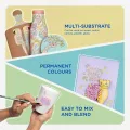 Fevicryl Multi Surface Pastel Acrylic Colours Kit 6 Shades X 15Ml. 
