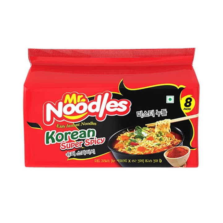 Mr. Noodles Korean Super Spicy 8pcs
