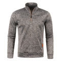 Winter Men's Fleece Thicker Sweater Coat Half Zipper Turtleneck Warm Pullover Quality Male Slim Knitted Wool Sweaters 4XL. 