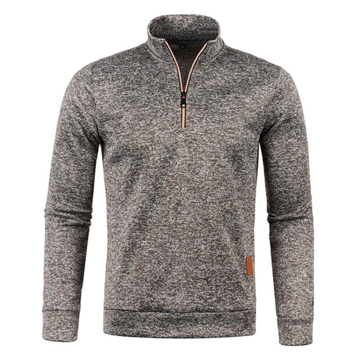 Winter%20Men's%20Fleece%20Thicker%20Sweater%20Coat%20Half%20Zipper%20Turtleneck%20Warm%20Pullover%20Quality%20Male%20Slim%20Knitted%20Wool%20Sweaters%204XL%20-%20Image%204