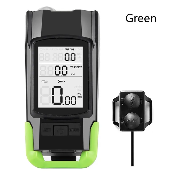 (New)3%20In%201%20Wireless%20Bicycle%20Code%20Meter%20Lamp%20Strong%20Light%20Front%20Light,%20Colour:%20Green%20-%20Image%203